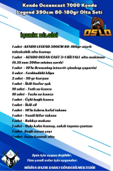 Kendo Oceancast 7000 Kendo Legend 390cm 80-180gr Olta Seti