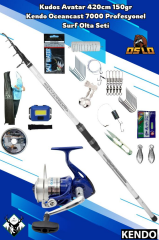 Kendo Oceancast 7000 Kudos Avatar 400cm 150gr Tam Takım Surf Olta Seti