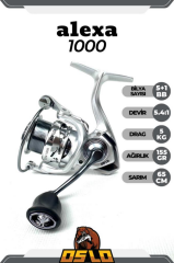 Oslo Alexa 1000 Oslo Action Game 210cm 1-8gr LRF Olta Seti