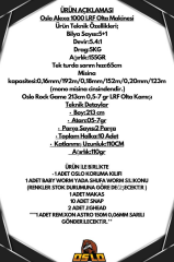 Oslo Alexa 1000 Oslo Rock Game 213cm 05-7gr LRF Olta Seti