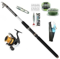 Daiwa Sensor 300cm 20-60 gr Fx4000 Tele Spin Olta Takımı Seti