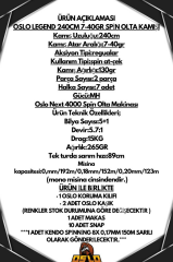 Oslo Next 4000 Oslo Legend 240cm 7-40gr 8X Spin Olta Seti