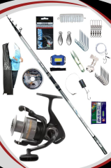 Oslo Crome Surf 420cm 70-250gr Okuma RV-65 Tam Takım Surf Olta Seti