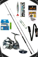 Oslo Next 4000 Shimano Bassterra 274cm 7-30gr 8X Spin Olta Seti