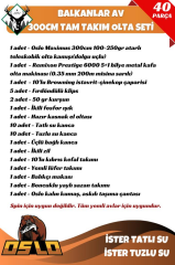 BalkanlarAv 300cm Tam Takım Olta Seti