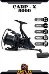Oslo Carp-x 8000 Oslo Carp-x 360cm 3,5LBS Sazan Olta Seti