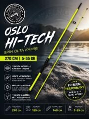 Oslo HighTech 270cm 5-55gr Spin Olta Kamışı