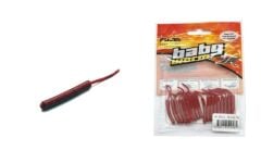 Fujin Baby Worm 5.2 cm Floating LRF Silikonu - Bloody Red