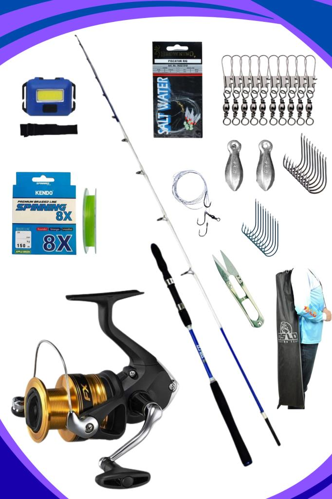 Oslo Viking 180cm 30-180gr Shimano FX 4000 Tekne Olta Seti