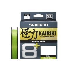 Shimano Kairiki + 8x 300 Mt Mantis Green İp Misina