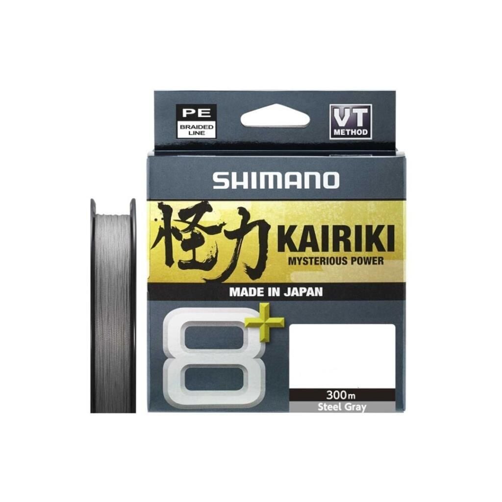 Shimano Kairiki + 8x 300 Mt Grey İp Misina