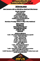 Oslo Camarro 420cm 100-200gr Remixon Prestige 6000 Surf Olta Seti