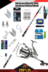 Oslo Camarro 420cm 100-200gr Oslo Surf Max 10000 Surf Olta Seti