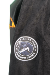 Oslo Fisherman Balık Sevdası Nakışlı Fermuarlı Polar