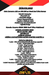 Oslo Camarro 420cm 100-200gr Kendo Azurro 6500 Surf Olta Seti