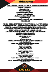 Oslo Camarro 420cm 100-200gr Kendo Oceancast 7000 Surf Olta Seti