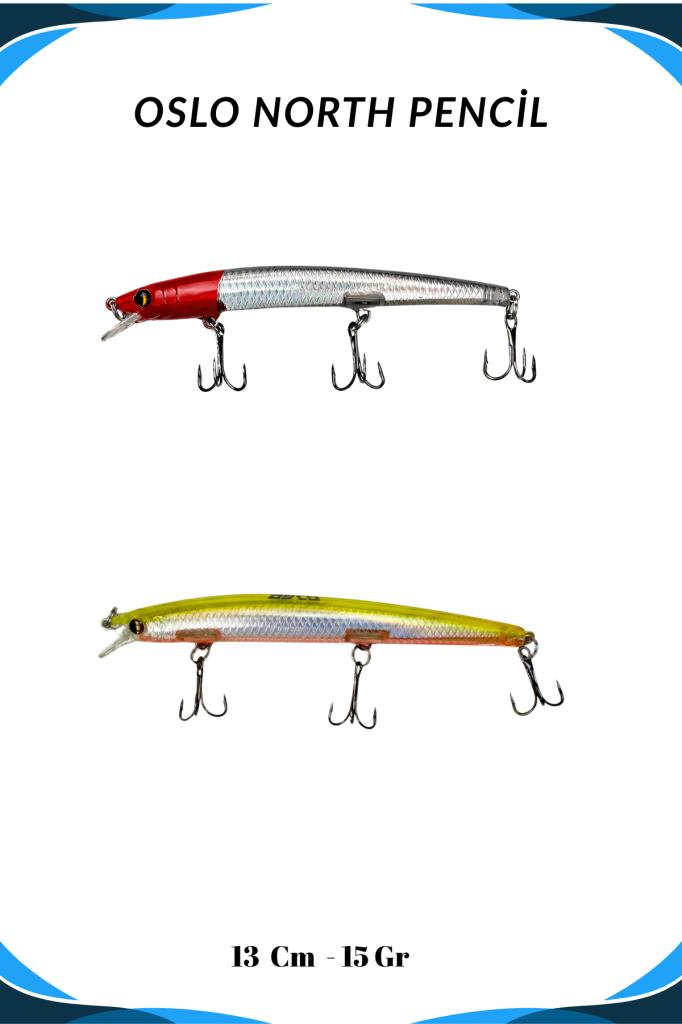 Oslo North Pencil 13cm 15gr Maket Balık