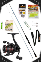 Oslo Rock Game 213cm 0,5-7gr Ceymar 1000 8 Örgü LRF Olta Seti