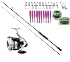 Ryuji Luna II 2.25m 05-10gr 2P Daiwa StrikeForce 1000 Lrf Olta Seti