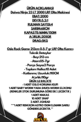 Oslo Rock Game 213cm 0,5-7gr Daiwa Ninja 23 LT 2000 8 Örgü LRF Olta Seti