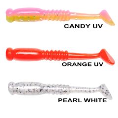 Ryuji Rock Tail 4cm Kokulu LRF Silikonu Pearl White (12AD)