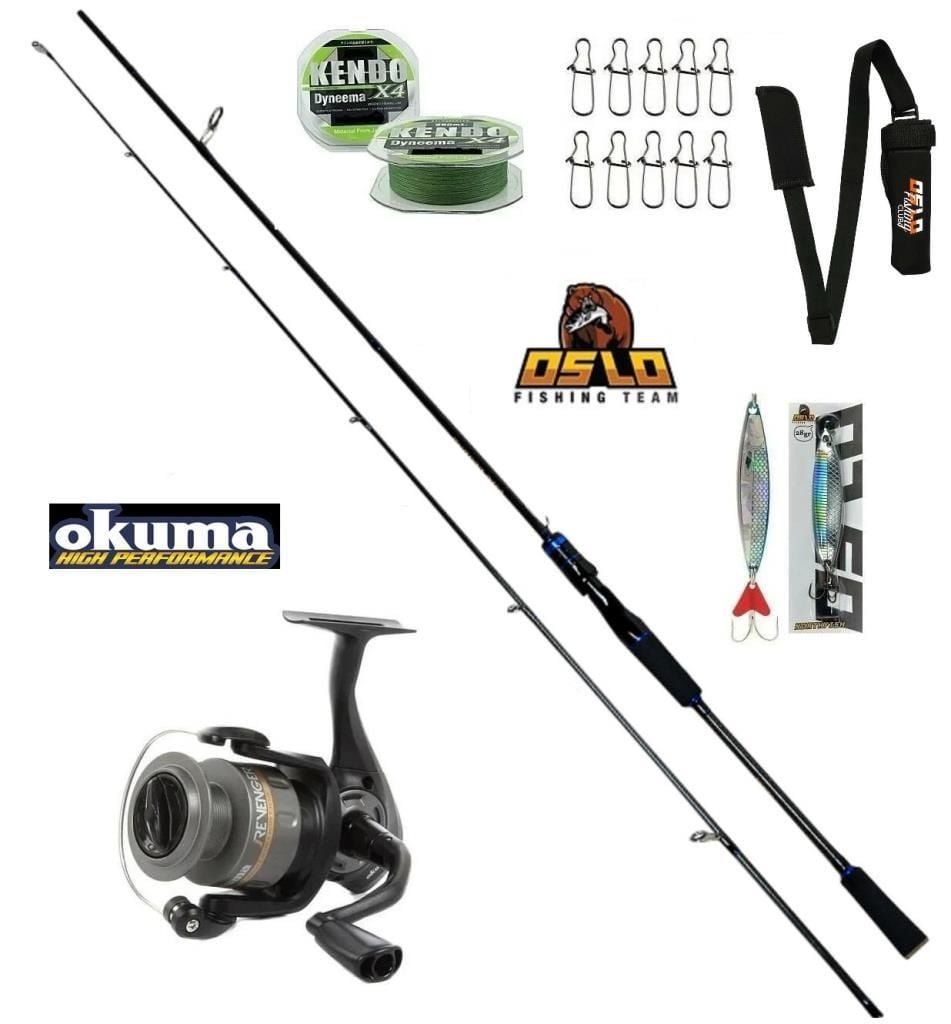 Okuma RV-40 Oslo Legend 270cm 7-40gr Spin Olta Seti