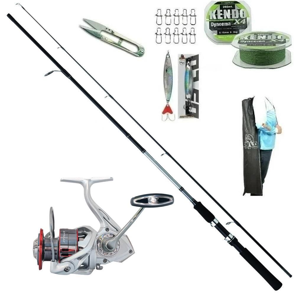 Daiwa Sweepfire 240cm 20-40gr Ryuji Raptor 4000 Spin Olta Takımı Seti