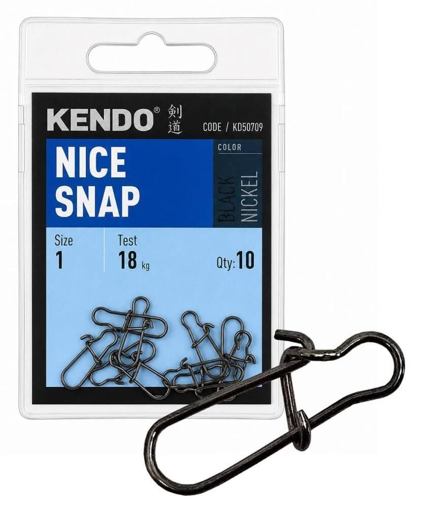 Kendo Nice Snap 10 Adet ( Rapala Klips)