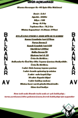 Okuma Rv-40 Ryuji Luna 270cm 4-35gr 8 Örgü Spin Olta Seti