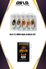 Oslo 5'li Döner Kaşık Alabalık Seti