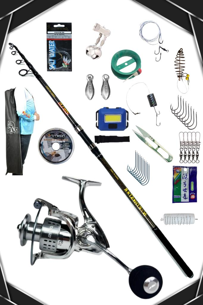 Oslo North Star 390cm 50-150gr Oslo Shark 6000 Göl Ve Deniz Olta Seti