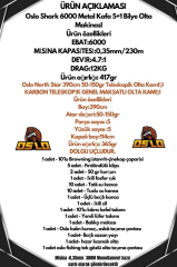 Oslo North Star 390cm 50-150gr Oslo Shark 6000 Göl Ve Deniz Olta Seti