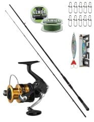 Daiwa RX Lure 270Cm 10-35Gr Shimano FX 4000 Spin Olta Takımı Seti