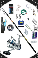 Oslo North Star 390cm 50-150gr Okuma Aria 8000 Göl Ve Deniz Olta Seti