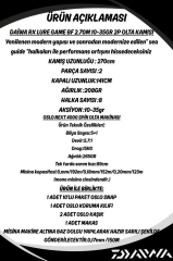 Daiwa RX Lure BF 270cm 10-35gr Oslo Next 4000 8 Örgü Spin Olta Seti