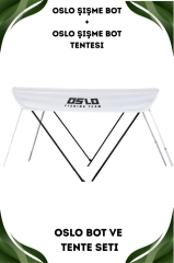 Oslo Fishing Team Haki Şişme Bot Ve Tente Seti