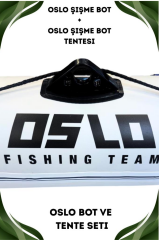 Oslo Fishing Team Haki Şişme Bot Ve Tente Seti