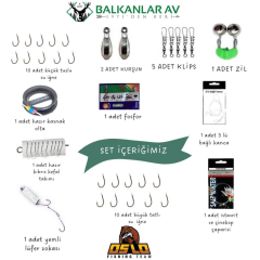 Balkanlar Av Tam Takım 300cm Göl Ve Deniz Olta Seti